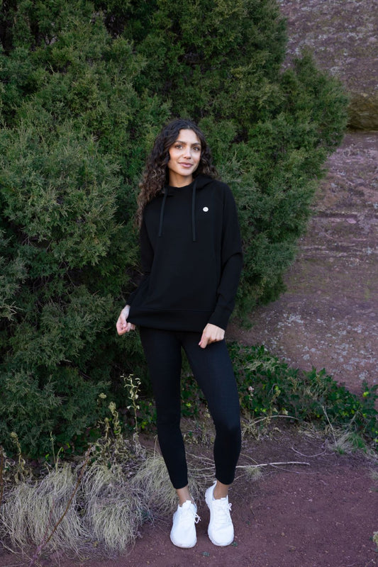 Alpenglow Comfort Hoodie - Black