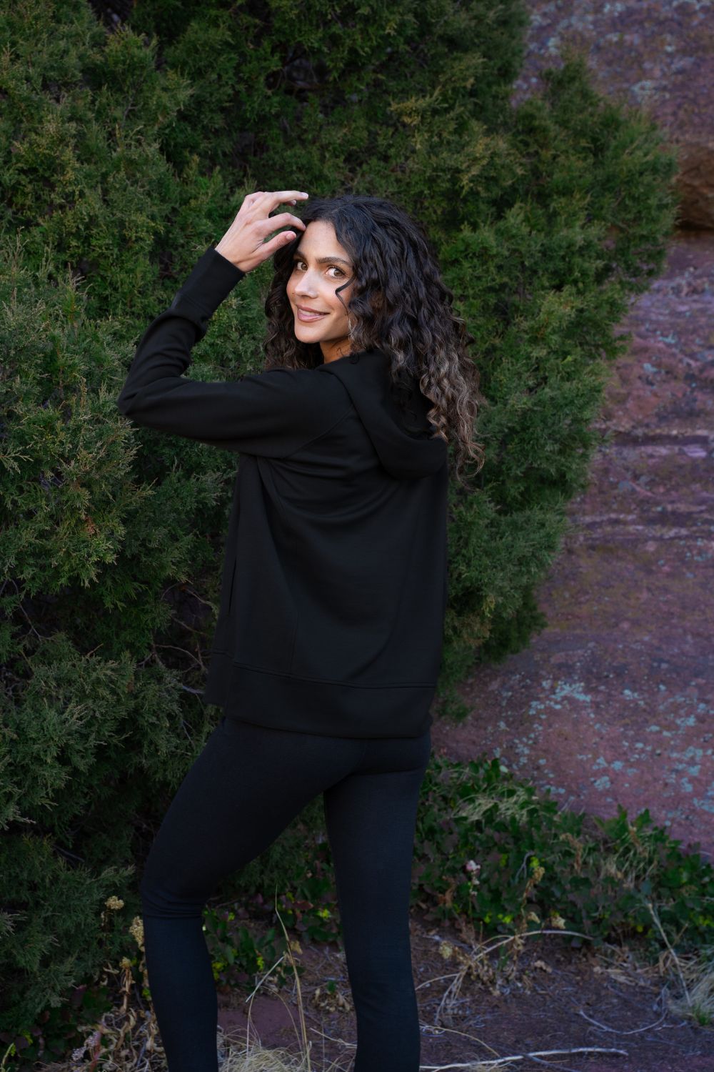 Alpenglow Comfort Hoodie - Black
