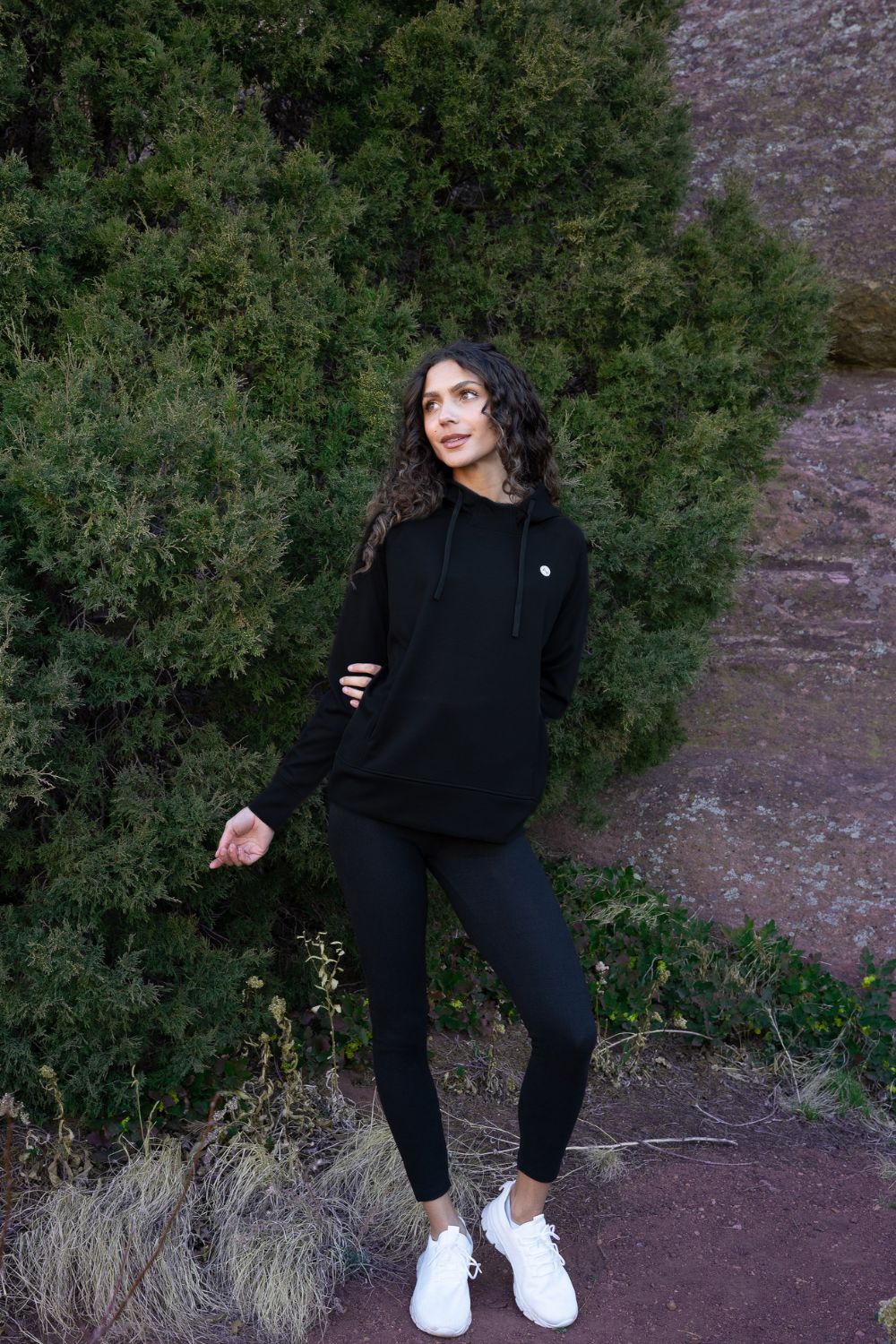 Alpenglow Comfort Hoodie - Black