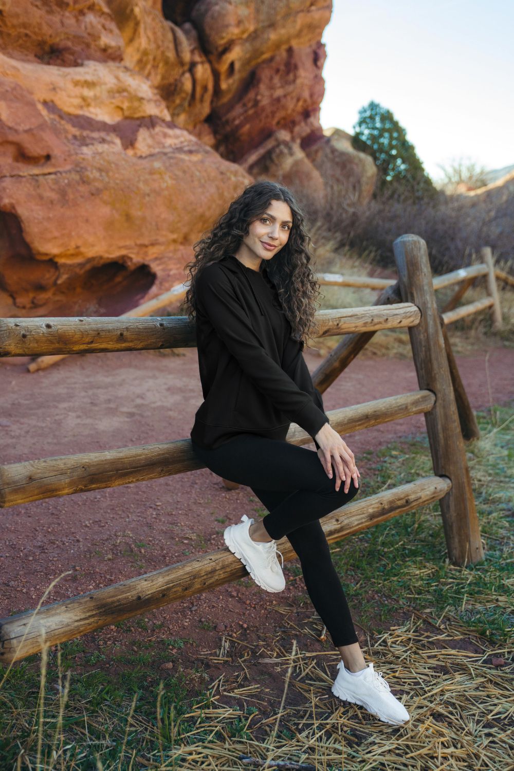 Alpenglow Comfort Hoodie - Black