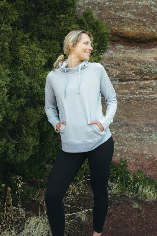 Alpenglow Comfort Hoodie - Glacial Mist