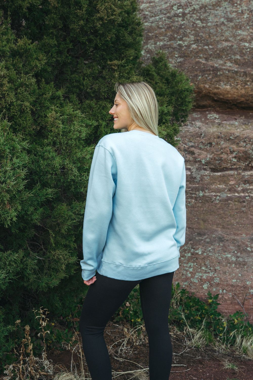 Solace Fleece Sweater - Glacial Mist