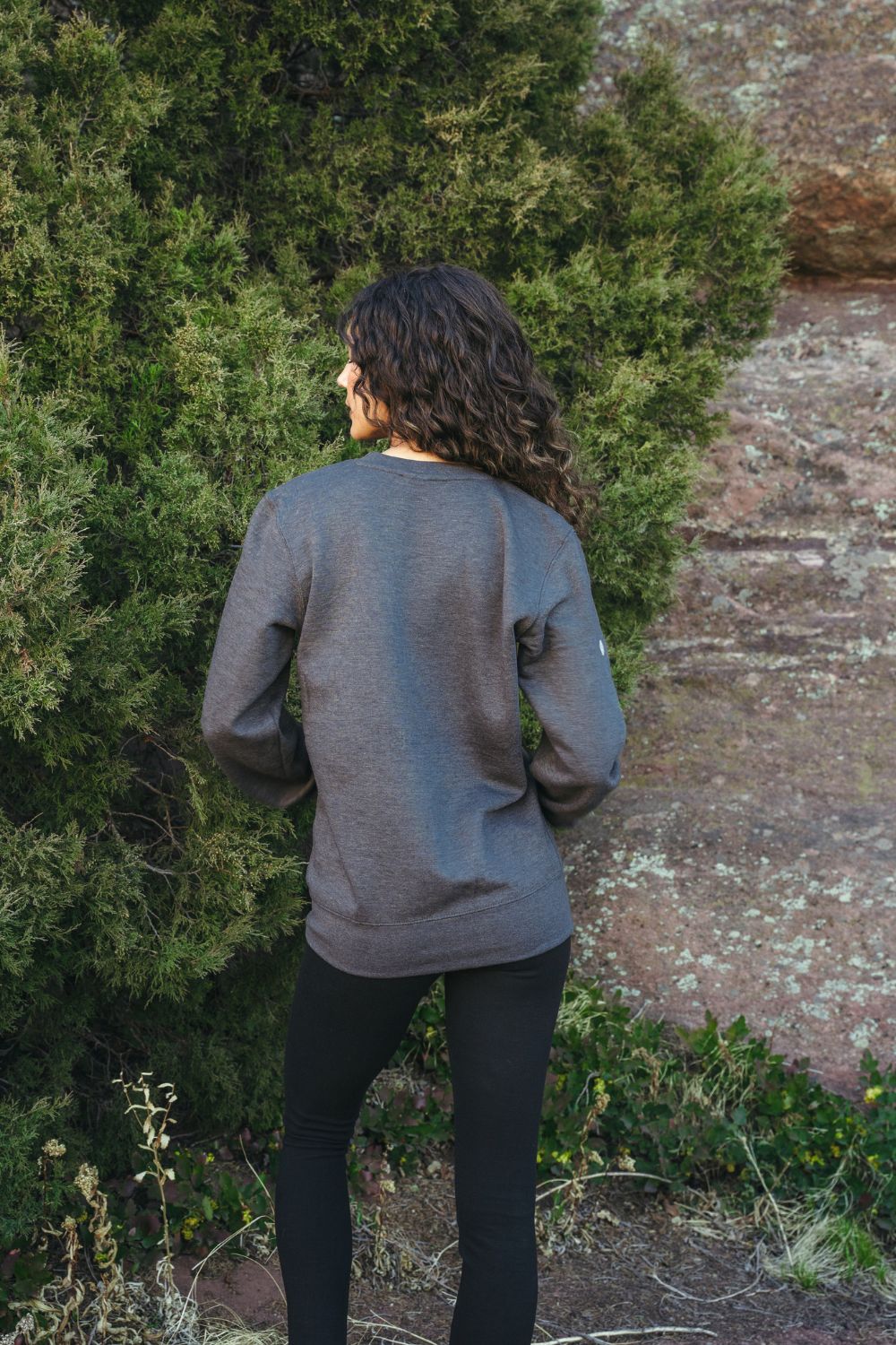 Solace Fleece Sweater - Heather Gray