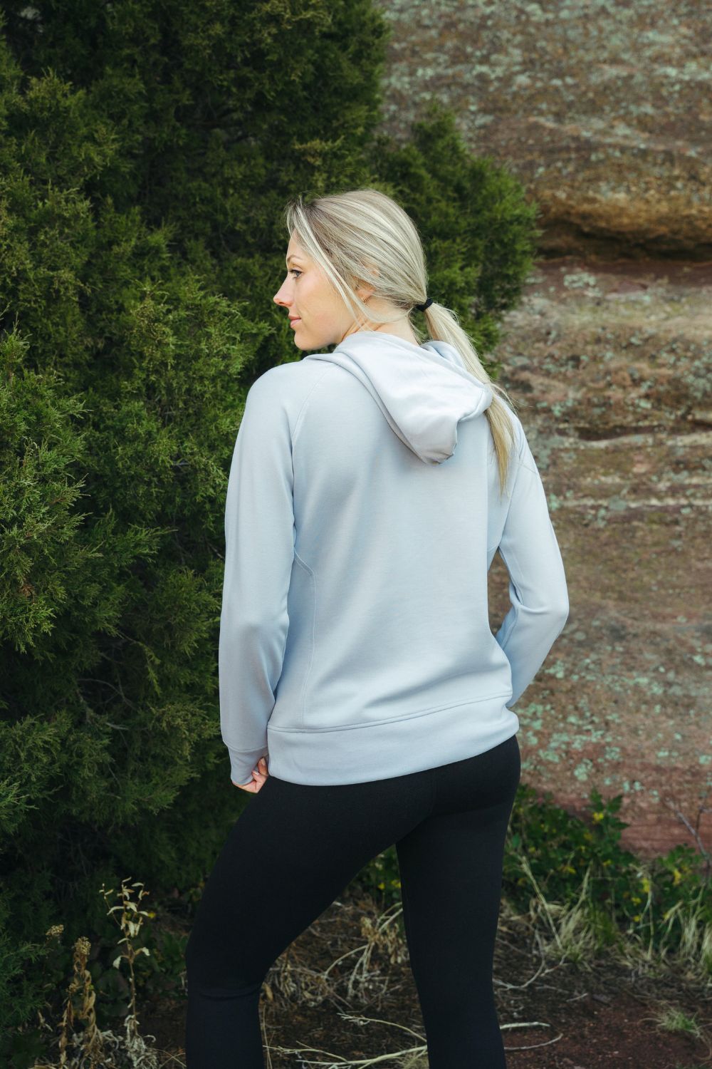 Alpenglow Comfort Hoodie - Glacial Mist