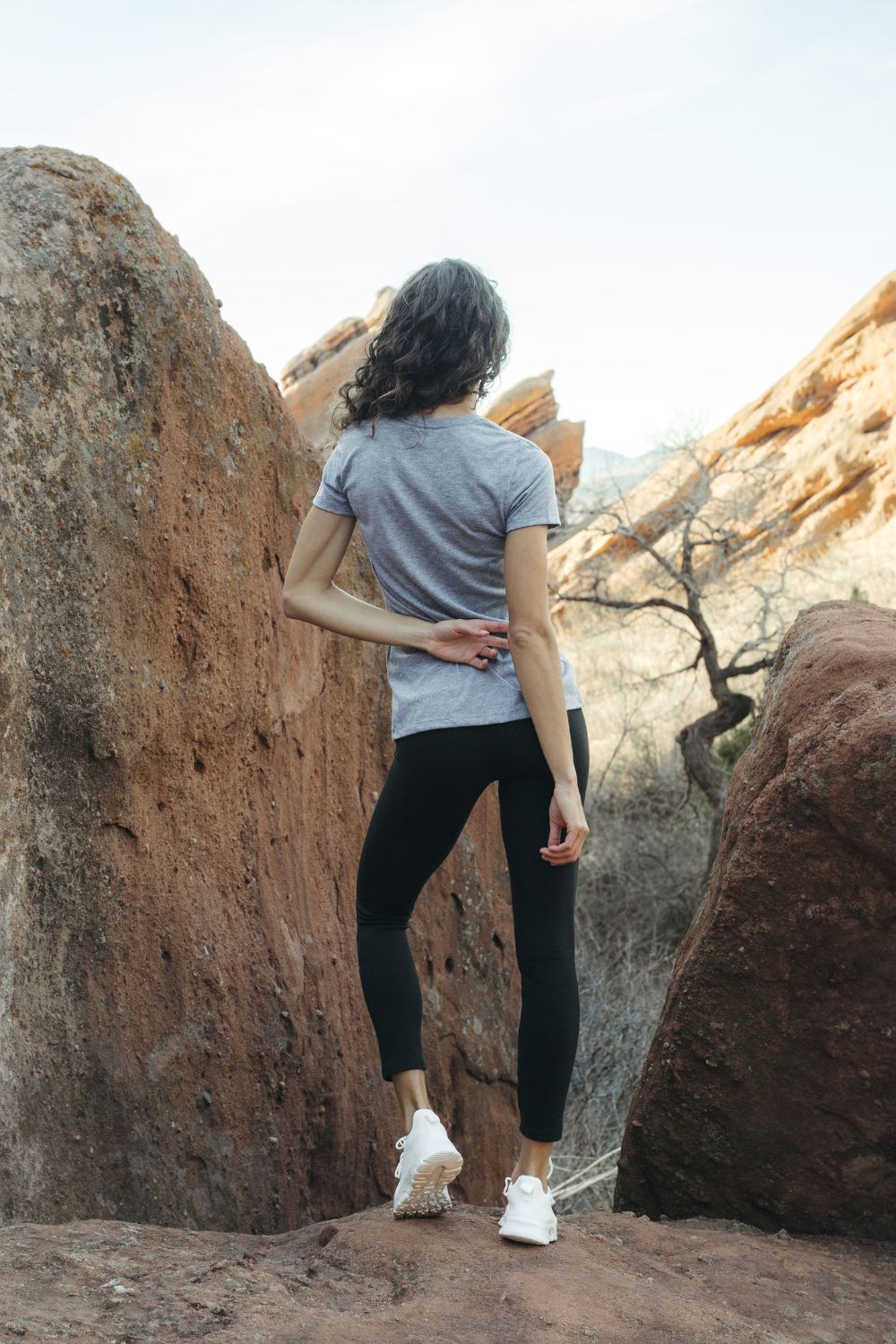 Baseflow Tee - Heather Gray