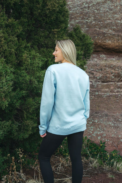 Solace Fleece Sweater - Glacial Mist