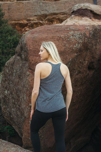 TrailLine Tank - Midnight Heather Gray